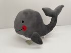 Lambs & Ivy Bedtime Originals Whale Tale Gray Plush Baby Stuffed Animal Lovey T3