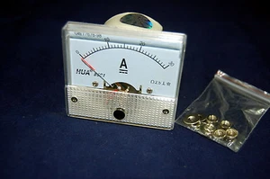 DC 30A Analog Ammeter Panel AMP Current Meter 85C1 0-30A DC directly Connect - Picture 1 of 3