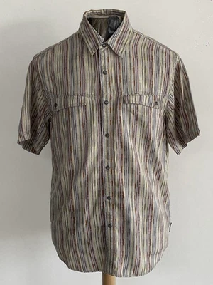 Royal Robbins Contemporary Fit Shirt Short Sleeve Snap Button Multicolored Large - Image 1 of 4