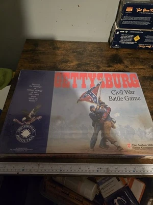 Gettysburg Guerra Civil Juego de Batalla Estrategia Militar Juego de Mesa ¡Completo! Foto 1 de 4