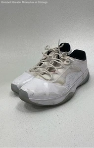 Air Jordan Men White Solid Leather Athletic Sneakers Air Jordan 11 CMFT Low - Picture 1 of 5