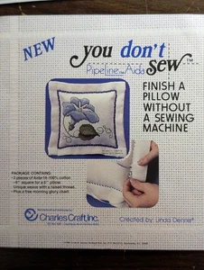 Cross Stitch Charles Craft Pillow Tops- Pipeline Aida (2) - Picture 1 of 8