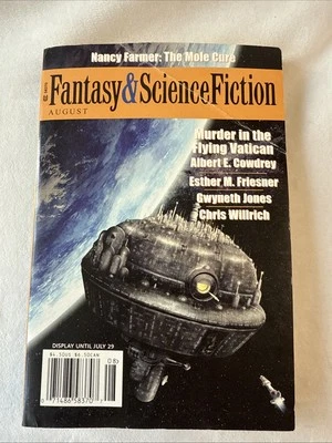 Fantasy and Science Fiction August 2007 Albert E. Cowdrey, Near Fine - Image 1 of 4