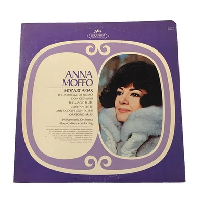 Anna Moffo - Mozart Arias LP Vinyl Record Classical Opera 12" - Image 1 of 2