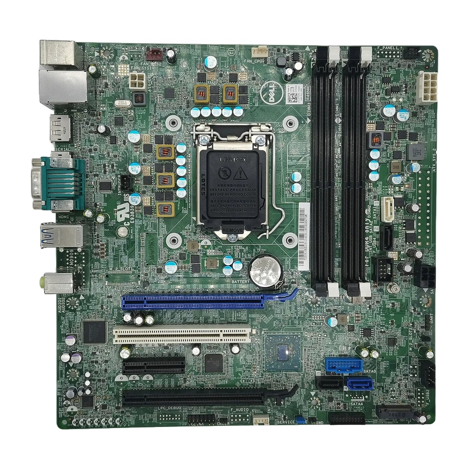 Motherboard Dell PowerEdge T30 1xCPU 4xDIMM 7T4MC - Image 1 of 1
