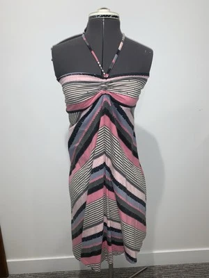 Платье женское Patagonia размер маленький розовое в полоску юбка-трансформер - Изображение 1 из 4