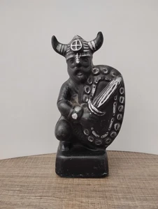 VTG 1971 GARE Keith Black PAWN Viking Chess Figurine Ceramic REPLACEMENT 8in - Picture 1 of 16