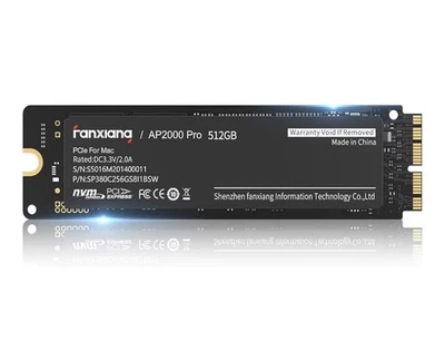 Fanxiang 512G 1TB 2TB NVMe SSD For Macbook Air A1369 A1465 A1466 Pro A1502 A1398 - Image 1 of 4