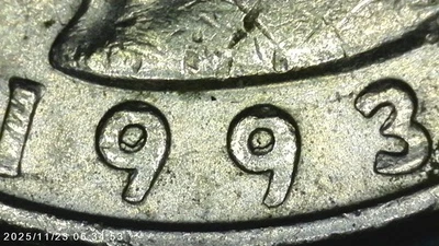 1993-D Washington Quarter DDO (In God We Trust & Date) - Image 1 of 3