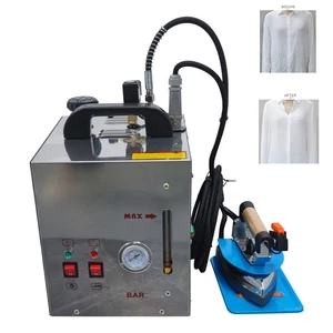 110V Industrial Steam Iron Electric Boiler Curtain Clothing Iron 4L Steam Adjust - Picture 1 of 24