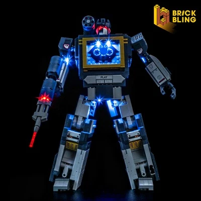 BrickBling Kit Luci LED per LEGO Icons Transformers: Soundwave 10358 (Standard)