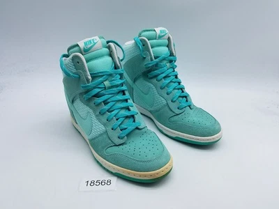 Nike Dunk Sky Hi Hidden Wedge Heel Women's Size 9 Sneakers Artisan Teal - Image 1 of 4