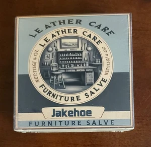 Jakehoe Cuidado de Cuero Muebles Salve 4oz, Bolsas de Cuero, Asientos de Coche Exp 2/28 - Imagen 1 de 2