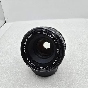 Minolta MC Rokkor - pf 50mm f/1.7 MF Objektiv aus Japan Top getestet - Bild 1 von 6