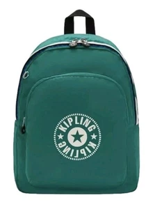 Kipling Curtis M 18 Litre Cool Green Backpack Rucksack RRP£58 - Picture 1 of 8