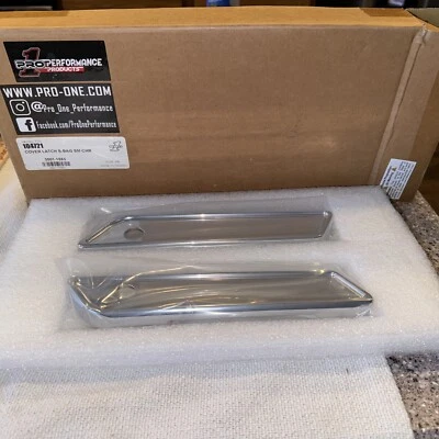 Pro-One Performance 104721 马鞍袋闩锁光滑保护套 - 铬 — 第 1/4 张图片