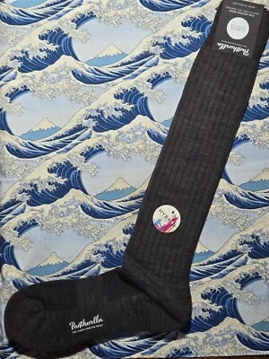 Pantherella Mens Merino Wool English Long Socks Hybrid Grey UK 7.5-9.5 41-44 £22 - Image 1 of 4