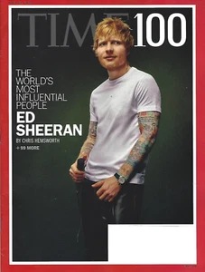 ED SHEERAN TIME 100 INFLUENCY - Time Magazine - 21. April 2025 - Bild 1 von 1