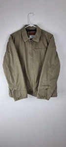 Old Navy Men's Olive Green Zip-Up Jacket - Size S - Fleece Lined #63 - Picture 1 of 7