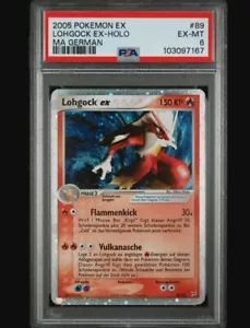 Pokemon Lohgock EX Holo 89/95 Team Magma vs Team Aqua PSA 6 EX-MT Low Pop - Bild 1 von 2