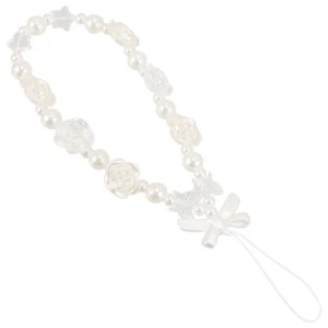  Perle Handykette Niedlicher Handyanhänger-Riemen Smartphone Lanyard - Zdjęcie 1 z 12
