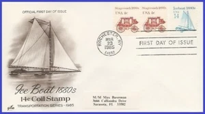 Lancha de hielo USA3 #2134 ADDR ARTCRAFT FDC PNC2 - Imagen 1 de 1