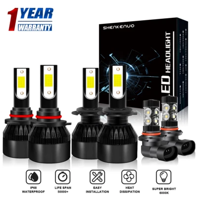 Combo de faros antiniebla LED para Subaru Outback 2005 2006 2007 2008 2009 Foto 1 de 4