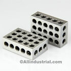 1 Matched Pair Ultra Precision 1 2 3 Blocks 23 Holes .0001" Machinist 123 Jig