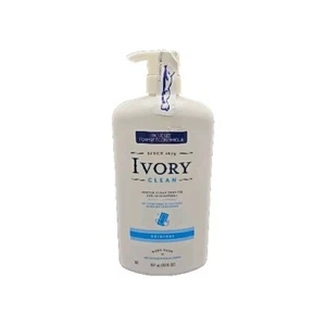 Bomba de lavado corporal Marfil Value Size Clean suave y suave aroma original 30 oz - Imagen 1 de 5