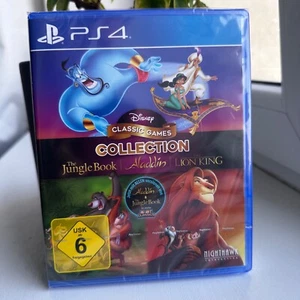 Disney Lion King and Aladdin Classic Games PS4 | Brand NEW and Sealed - Picture 1 of 5