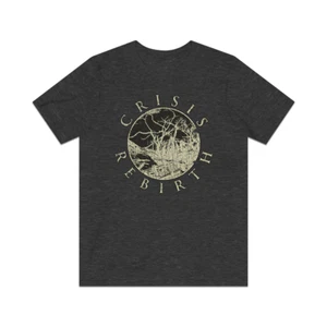 Crisis Rebirth Hardcore 1995 Vintage Men's T-Shirt - Picture 1 of 42