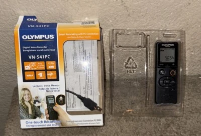 Grabadora de voz digital Olympus serie VN VN-541PC grabación con un solo toque - envío gratuito Foto 1 de 4