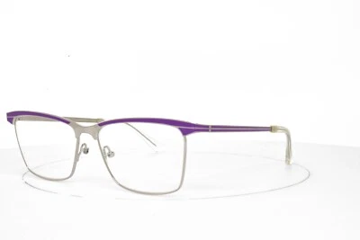 Auténticas gafas DITA para mujer marco PLATEADO PÚRPURA titanio 55-15-140 Foto 1 de 4