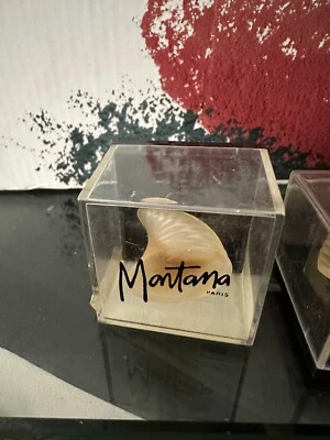 Montana Mujer Perfume Eau de Toilette MINI 3 De Ellos 0.7 OZ 2 ML Splash NUEVO Raro Foto 1 de 4