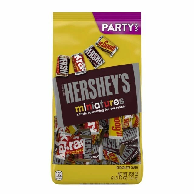 HERSHEY'S Miniatures Christmas Candy Assortment