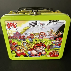 GARBAGE PAIL KIDS LATE TO SCHOOL EMPTY GREEN LUNCH BOX + COLLECTOR EDITION BOX - Picture 1 of 3