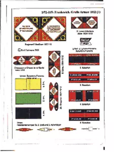 BANDIERE X SOLDATINI 1/72 - FLAGS 115: France, Great Army 1812 (1) 1 regimental - Imagen 1 de 1