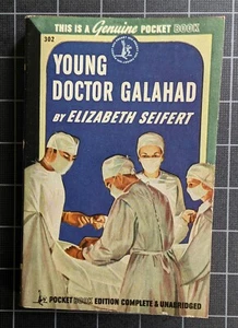 Young Doctor Galahad Seifert 1945 Pocket Book Vintage Paperback Pulp Fiction - Imagen 1 de 4