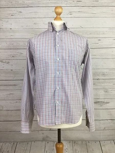 Ted Baker Jean Men's Multi coloured Striped Formal Long Sleeve Shirt Size 4  - Picture 1 of 7