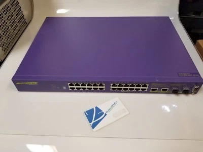 Extreme Networks Summit 15105 24-Ports Ethernet Stackable Switch X250E-24P - Image 1 of 4