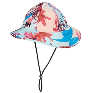 Helly Hansen Women's Floral Moss Sou'wester Rain Hat - Picture 1 of 8