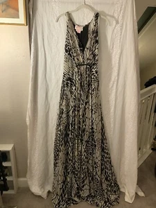 Marc Bouwer Glamit! gown dress maxi silk 4 NWT $795 Neiman Marcus - Picture 1 of 5