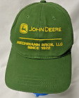 Chapeau à bretelles John Deere concessionnaire camionneur agriculteur Riechmann Bros. LLC vert jaune