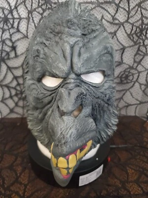Máscara Cabeza Completa Vintage Rubíes Gorila Halloween Planeta de T Simios Guerrero? Gris Foto 1 de 4