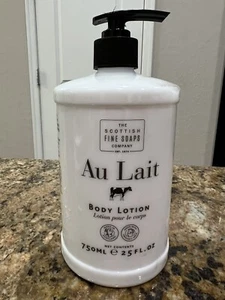 XL-Scottish Fine Soaps Company Au Lait Body Lotion Imported 25oz- HTF Size - Picture 1 of 2