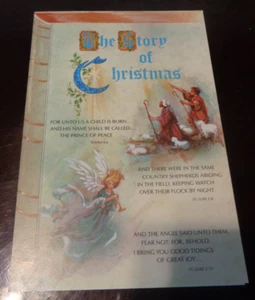 Menge 6 Vintage Olympicard "Die Geschichte von Weihnachten" Grußkarten #60 - Bild 1 von 5