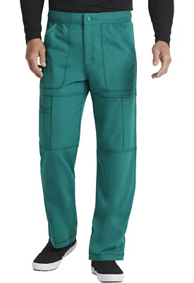 Pantalón Médico Hunter Green Dickies Dynamix Para Hombres Cremallera Mosca Carga DK110 HUN Foto 1 de 4