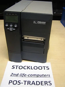 Zebra ZM400 ZM400-200E-0100T Thermal Barcode Label Printer RJ45 USB - Bad Head - Afbeelding 1 van 1
