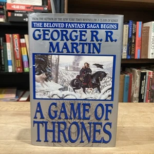 1ST US JON SNOW COVER PRINT George RR Martin A GAME OF THRONES Full Number Line - Imagen 1 de 13