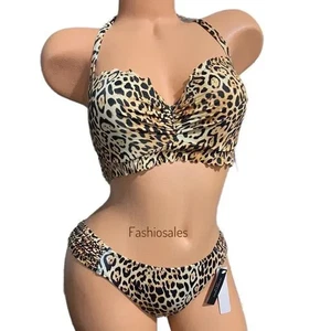 Victorias Secret Swim Zuma Sweetheart Set Demi Bikini Top 38D e Fondo XLarge - Foto 1 di 3